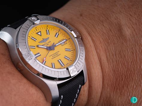 breitling glow in the dark|breitling avenger watch review.